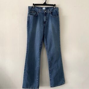 Calvin klein jeans flare leg medium dark denim